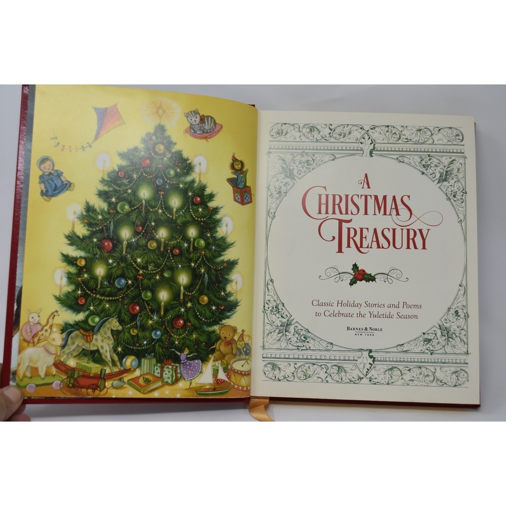 A Christmas Treasury Hardcover Barnes & Noble Classic Holiday Stories & Poems 20